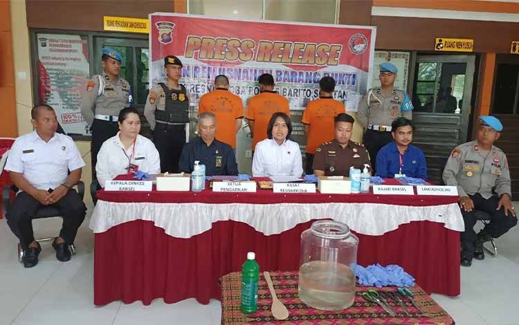 Kasat Narkoba Polres Barito Selatan: Pemusnahan Sabu Bentuk Transparansi Polisi