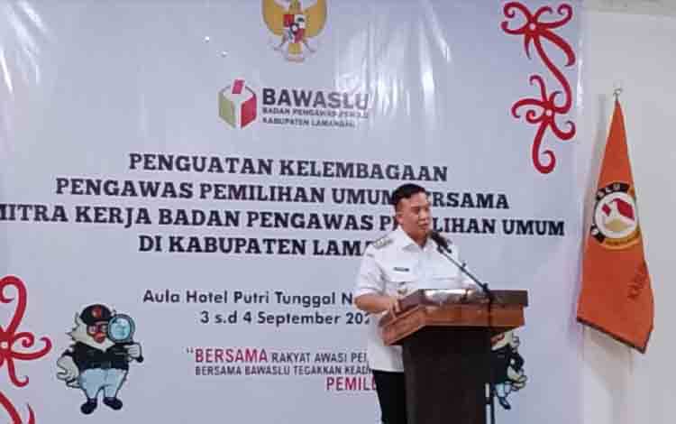 Lamandau Perkuat Pengawasan Pemilu Melalui Sinergi