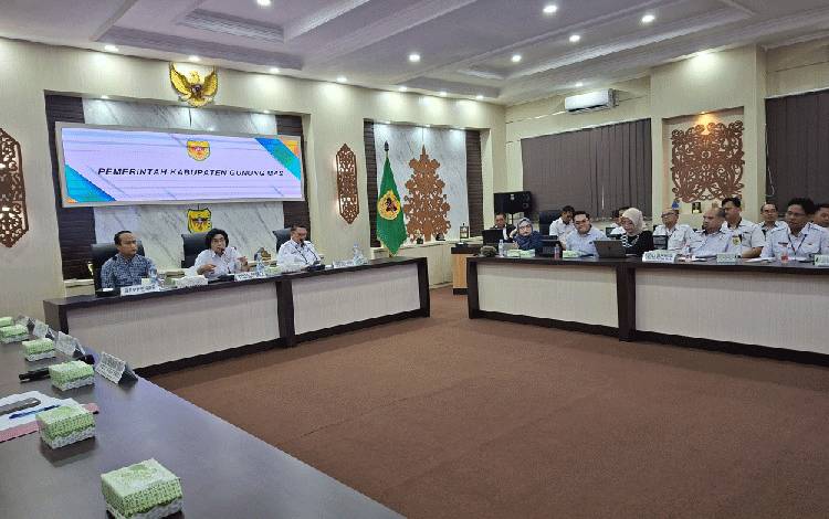 Pemkab Gumas Sambut Baik Kunjungan Bappenas, Bahas Tambang Rakyat hingga Koperasi Merah Putih