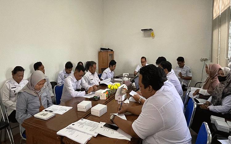 Lapas Sukamara Bahas Draf Nota Kesepakatan Bersama Pemkab