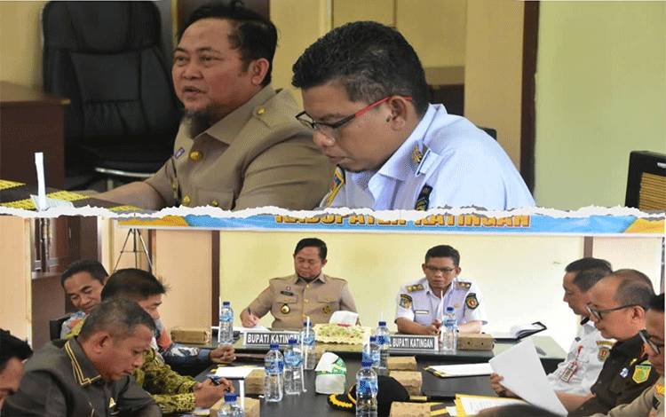 Pemkab Katingan Gelar Rapat Forkopimda, Bahas Stabilitas dan Isu Publik Tahun 2025