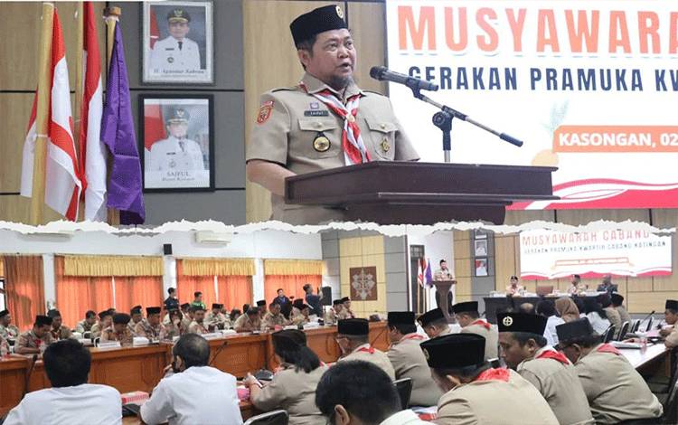 Bupati Katingan Buka Muscab VI Gerakan Pramuka Katingan 2025