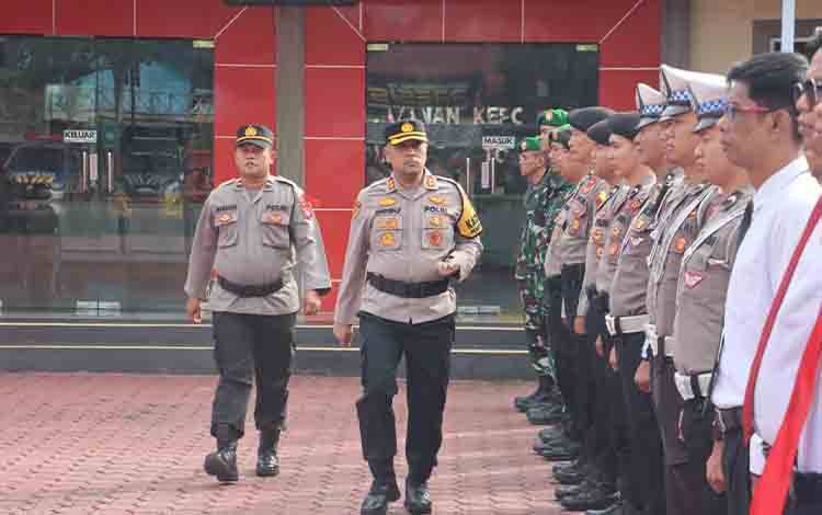 Polres Barito Utara Gelar Apel Operasi Aman Nusa-1 Telabang 2025, Tegaskan Komitmen Jaga Harkamtibmas