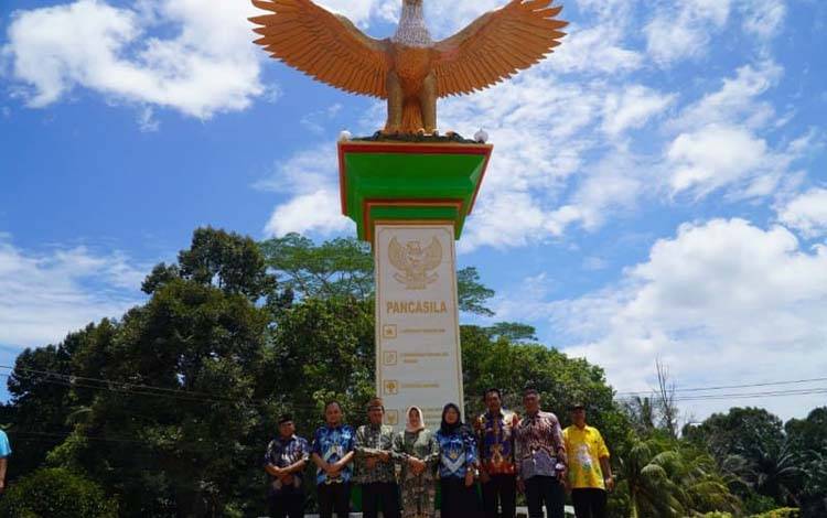 Bundaran Garuda Ikon Baru Pemersatu dan Semangat Kemajuan Lamandau