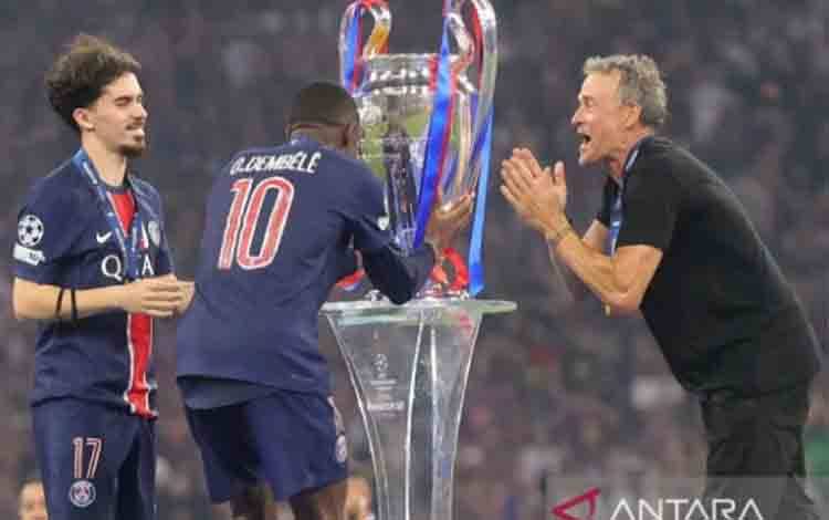 Enrique Lega PSG Cetak Kemenangan Perdana di Liga Prancis