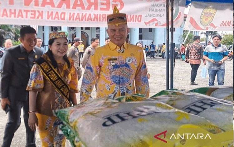Pemkab Gunung Mas Laksanakan Gerakan Pangan Murah Kendalikan Inflasi