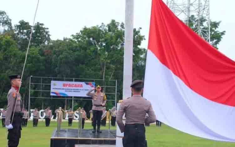 Polres Lamandau Gelar Upacara Haornas ke-42