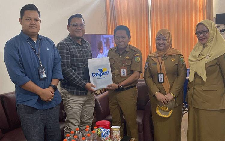 BKPSDM Palangka Raya Terima Kunjungan PT TASPEN, Perkuat Sinergi Pelayanan ASN