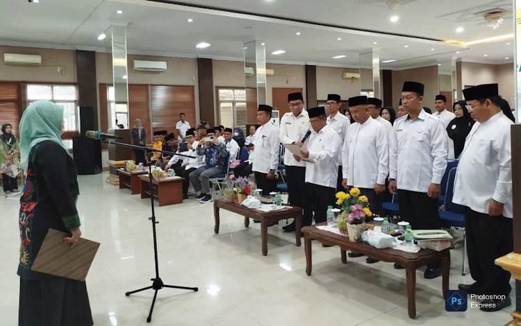 PD MES Kobar Dikukuhkan, Sekda Dorong Sertifikasi Halal UMKM