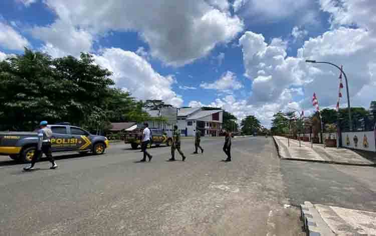 Patroli Gabungan Digelar Pastikan Kamtibmas di Kapuas Tetap Kondusif