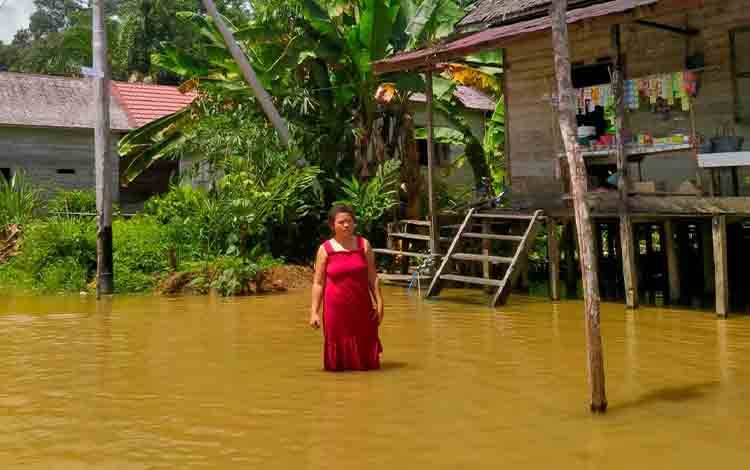 Sejumlah Desa di Kotim Dilandar Banjir, Ketinggian Air Capai 70 Sentimeter