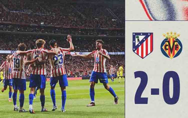 Atletico Madrid Cetak Kemenangan Perdana pada Liga Spanyol Musim Ini