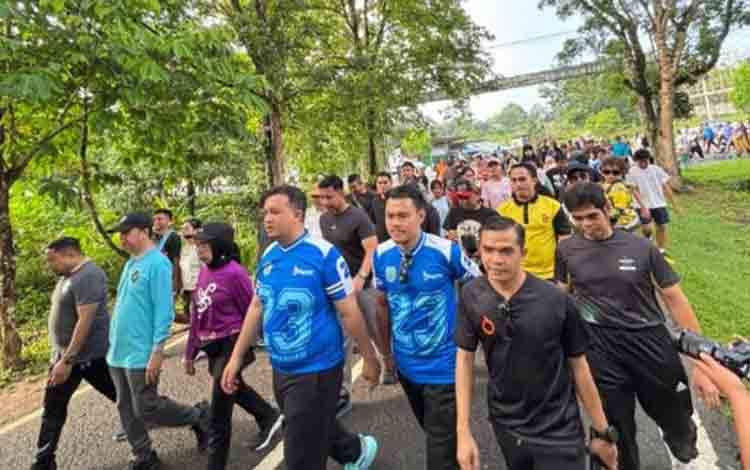 Bupati Lamandau Dorong Olahraga Jadi Bagian Hidup Masyarakat di Haornas ke-42