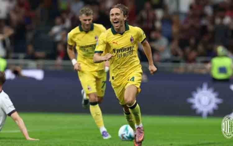 Modric Menangkan AC Milan 1-0 atas Bologna