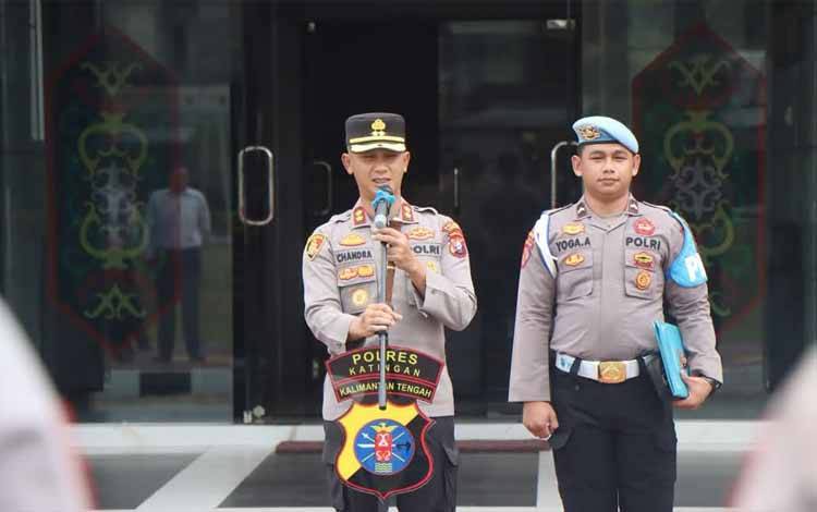 Jelang Kunjungan Kapolda, Polres Katingan Siapkan Seluruh Personel dan Markas