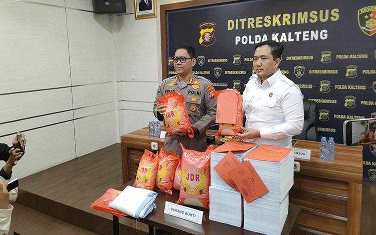 Polda Kalteng Ungkap Kasus Perdagangan Beras Oplosan, Satu Tersangka Diamankan