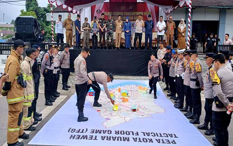 Polres Barito Utara Pastikan Pengamanan Maksimal Jelang Putusan MK Besok