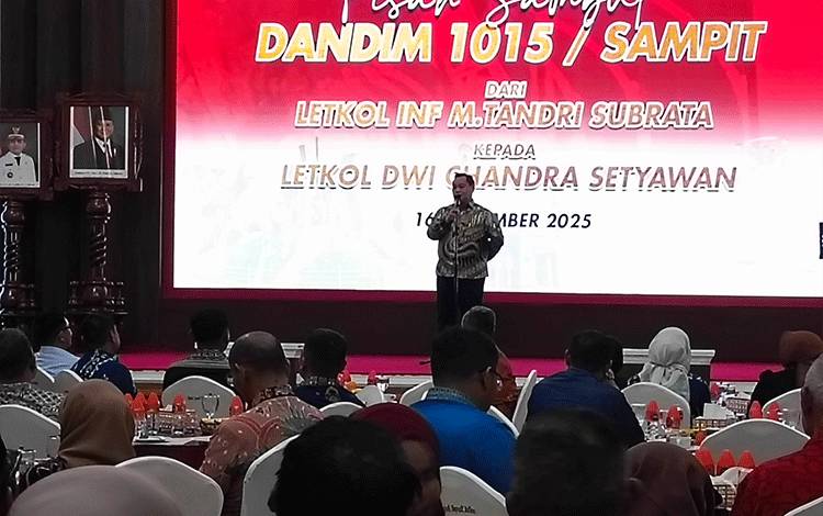 Keberadaan Korem 102 Panju Panjung Berdampak Positif Terhadap Perekonomian di Kotim