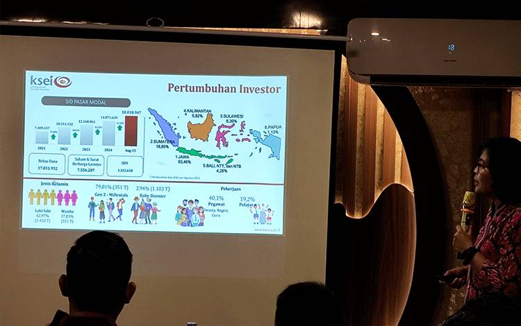 Potret Dinamika Investor Pasar Modal di Kalteng Tunjukkan Geliat Positif Pertumbuhan