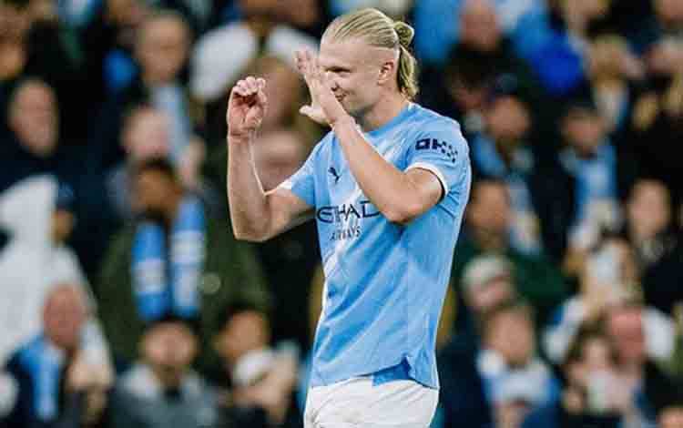 Haaland Pecahkan Rekor 50 Gol Tercepat di Liga Champions