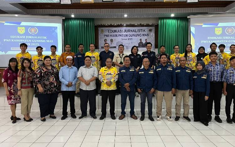 Kegiatan Edukasi Jurnalistik PWI Gunung Mas Upaya Meningkatkan SDM