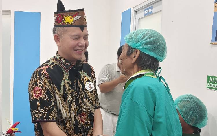 Bupati Gumas: Operasi Katarak Gratis Upaya Meningkatkan Kualitas Pelayanan Kesehatan yang Berkeadilan