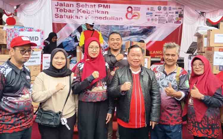 Jalan Sehat HUT ke-80 PMI di Kotim Jadi Momentum Perkuat Solidaritas dan Kepedulian