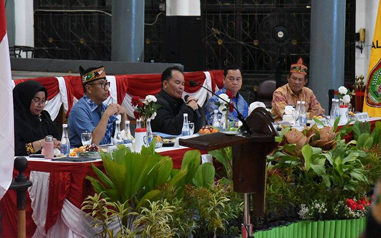 Gubernur Kalteng Siap Jadi Garda Terdepan Penegakan Aturan PAD