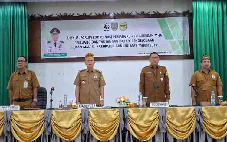 Forum Koordinasi Pemangku Kepentingan MHA Jadi Wadah Menyatukan Visi Pengelolaan Hutan Adat