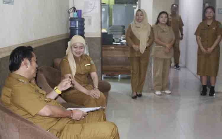 Wabup Pulpis Lakukan Sidak ke Sejumlah OPD