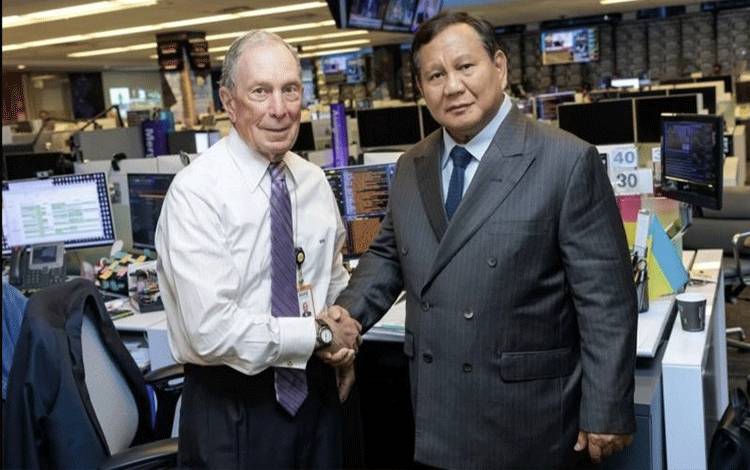 Prabowo Gandeng Bos Bloomberg Perluas Investasi Energi Bersih dan Laut