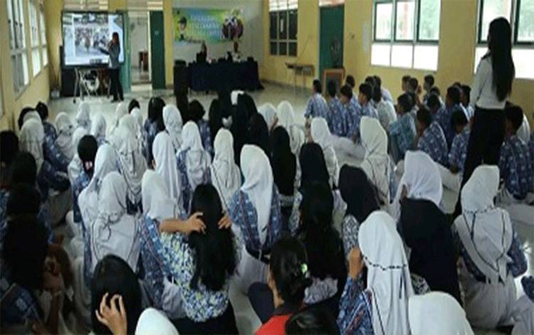 Dishub Lamandau Gencarkan Sosialisasi Keselamatan Berlalu Lintas di Kalangan Pelajar