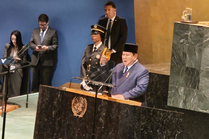 Prabowo Dapat 8 Kali Tepuk Tangan saat Pidato di Sidang Umum PBB