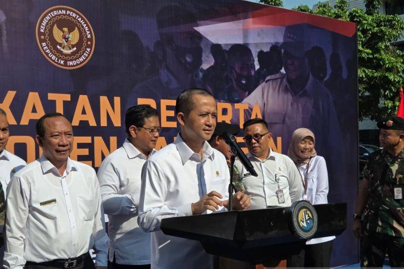 Kementrans Berangkatkan Komponen Cadangan dari Unsur Transmigrasi Sukamara