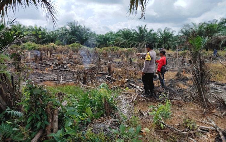 Hotspot Terdeteksi di Desa Tumbang Lahang, Polsek Katingan Tengah Lakukan Penanganan Cepat