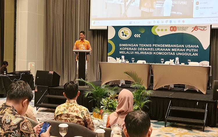 Kepala DisperindagkopUKM Kobar: Bimtek KDMP Jadi Langkah Awal Perkuat Koperasi