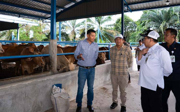 Kunjungi PT Sulung Ranch, Dirjen PKH Kementan Ungkap Potensi Kalimantan Tengah Jadi Sentra Baru Susu Nasional
