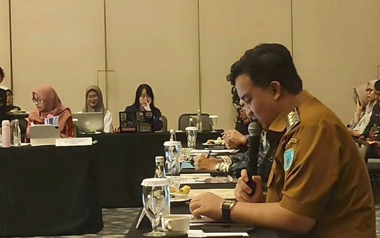 Bupati Lamandau Bahas RDTR Nanga Bulik di Rakor Nasional