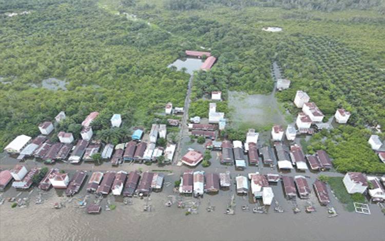 Banjir di Kotawaringin Timur Mulai Surut, Warga Diimbau Tetap Waspada