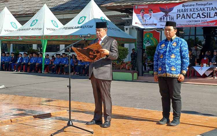 DPRD Kotim: Hari Kesaktian Pancasila Momentum Perkuat Persatuan Bangsa