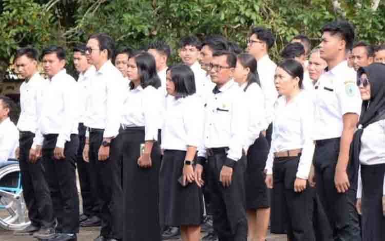 Lamandau Angkat 227 PPPK, Buktikan Komitmen Tuntaskan Non-ASN