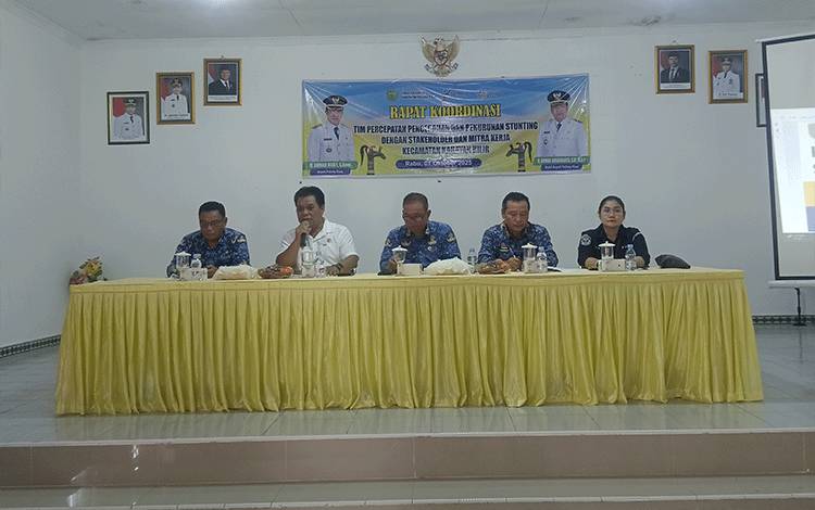 Sikapi 6 Desa/Kelurahan di Kahayan Hilir jadi Lokus Stunting, DP3AP2KB Pulpis Susun Formulasi Penurunan