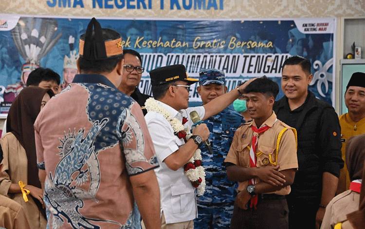 Gubernur Kalteng Apresiasi Efektivitas Digitalisasi SMA 1 Kumai