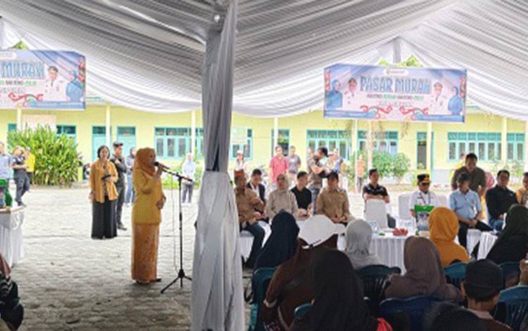 Pemkab Kobar Apresiasi Pasar Murah Pemprov Kalteng