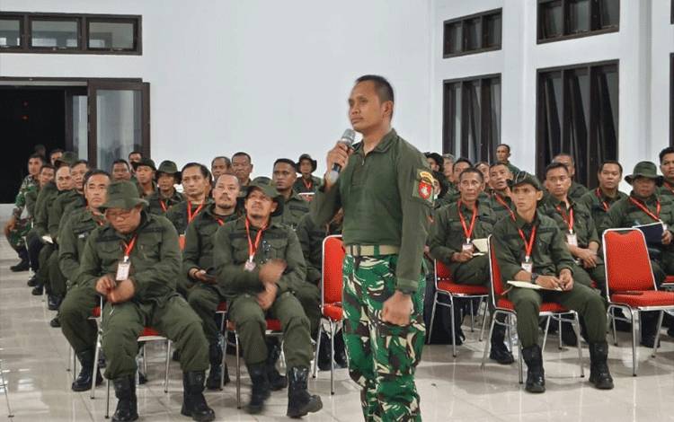 Kepala Desa di Lamandau Dibekali Wawasan Kebangsaan dan Psikologi Lapangan
