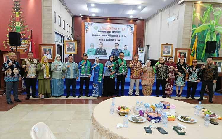 Pemkab Barito Timur Gelar Kenal Pamit Dandim 1012 Buntok