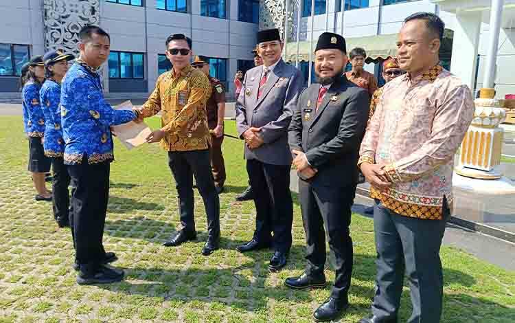 Ketua DPRD Barito Timur Sambut Baik Pelantikan Ratusan PPPK Tahap II