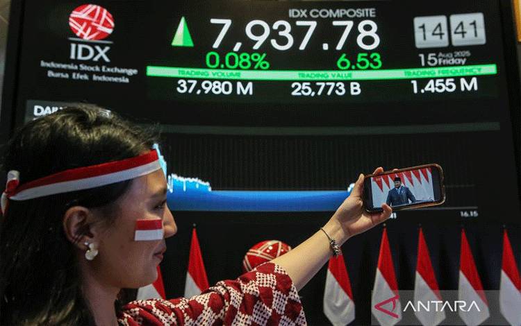 IHSG Akhir Pekan Ditutup Menguat Seiring Bursa Kawasan Asia