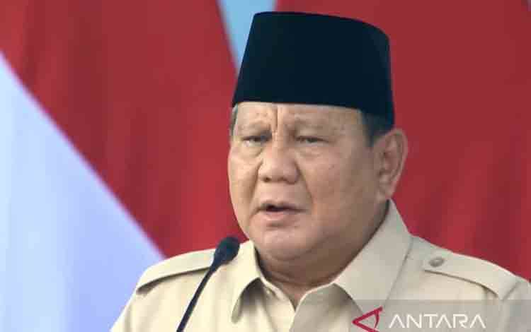 Presiden Prabowo: Dirgahayu TNI, TNI Benteng NKRI