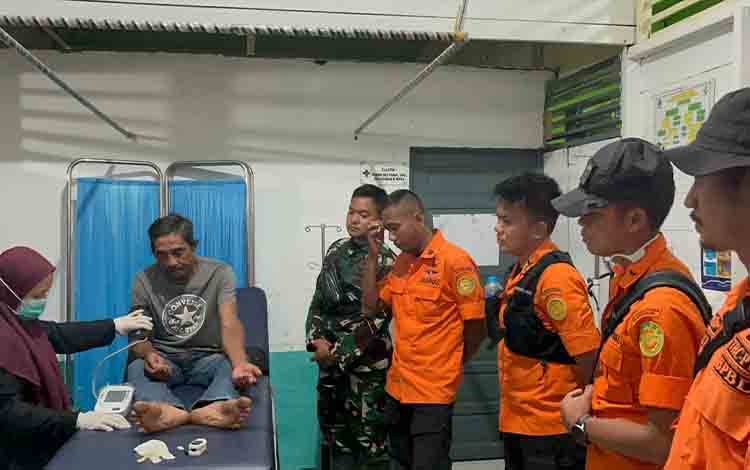 Sempat Hilang 2 Hari di Hutan, Pekerja Rehab DAS di Desa Sei Ahas Mantangai Kembali dengan Selamat